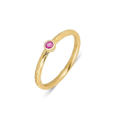 14 Ayar Minimal Şans Yüzük